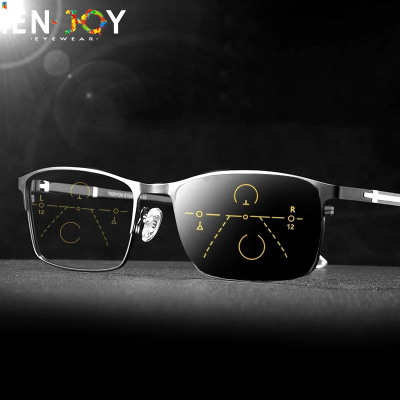 IENJOY - Óculos de leitura fotocromática, Anti-Luz Azul Multifocal – Presbiopia Multifocal Pro